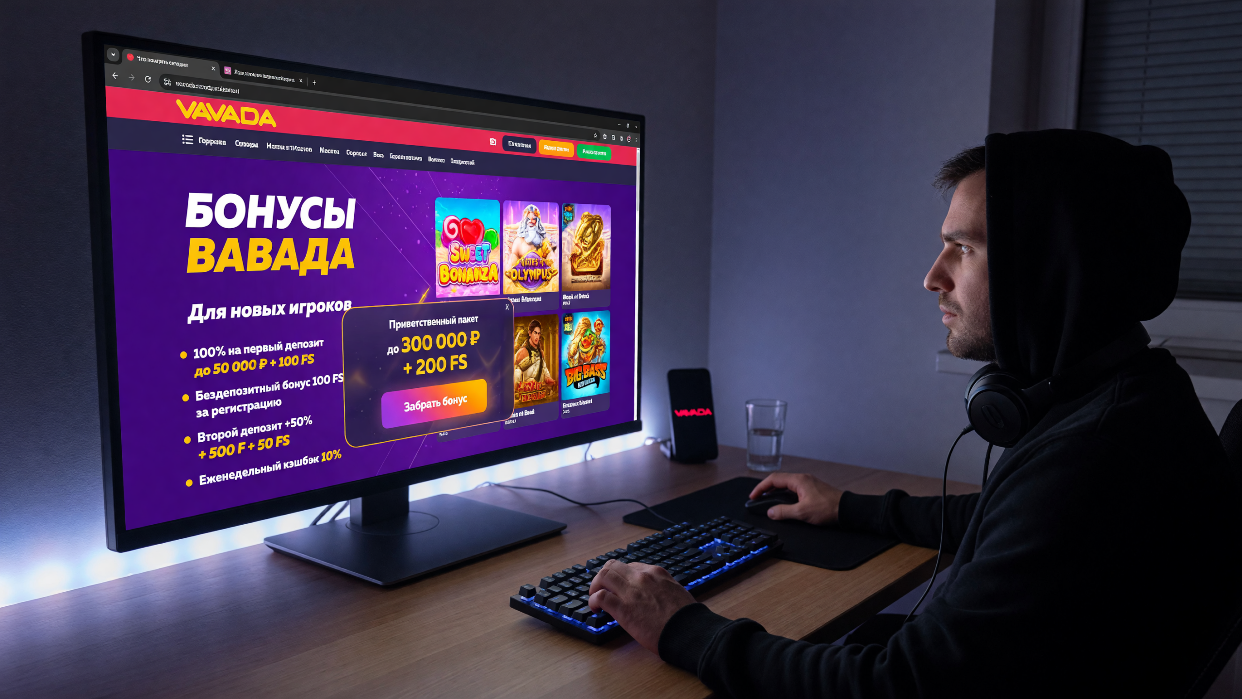 Бонусы Вавада: какие предложения доступны новым игрокам